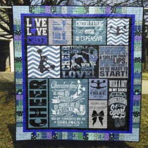 Live Love Cheer Quilt Blanket Tr12  Quilt